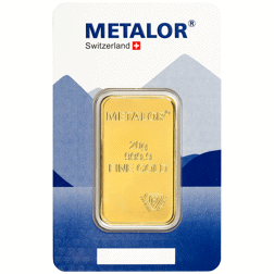 Metalor Stamped 20g Gold Bar