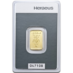 Heraeus 5g Gold Bar