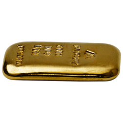 Metalor 100g Cast Gold Bar