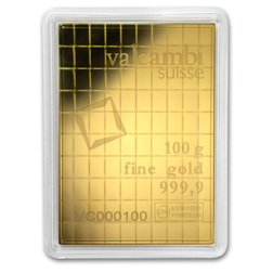 Valcambi 100 x 1g Gold CombiBar