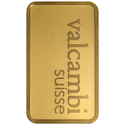 Valcambi 10g Stamped Gold Bar