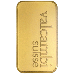 Valcambi 20g Stamped Gold Bar