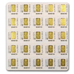PAMP Suisse Fortuna 25 x 1g Multigram Gold Bar