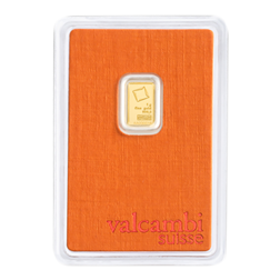 Valcambi 1g Stamped Gold Bar