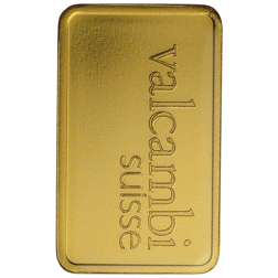 Valcambi 2.5g Stamped Gold Bar