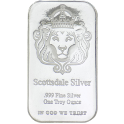 Pre-Owned Scottsdale Mint 1oz 'The One' Silver Bar