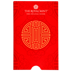 Pre-Owned Royal Mint Guan Gong 20g Gold Bar