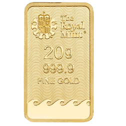 Pre-Owned The Royal Mint Britannia 20g Gold Bar