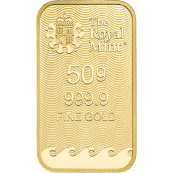 Pre-Owned The Royal Mint Britannia 50g Gold Bar
