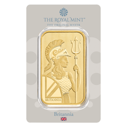 Pre-Owned The Royal Mint Britannia 100g Gold Bar