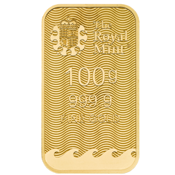 Pre-Owned The Royal Mint Britannia 100g Gold Bar