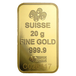 Pre-Owned PAMP Suisse Fortuna 20g Gold Bar