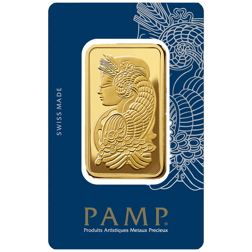 Pre-Owned PAMP Suisse Fortuna 50g Gold Bar