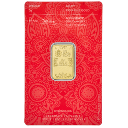 Pre-Owned The Royal Mint 'Om' 5g Gold Bar