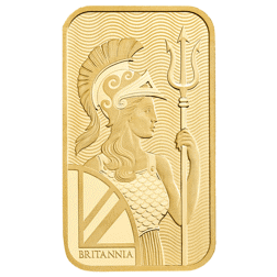 Pre-Owned The Royal Mint Britannia 'Little Treasures' 5g Gold Bar