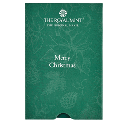 Pre-Owned The Royal Mint Christmas Tree 1g Gold Bar