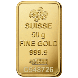 PAMP Suisse Fortuna 50g Gold Bar