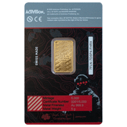 Pre-Owned PAMP Call of Duty: Modern Warfare III 5g Gold Bar