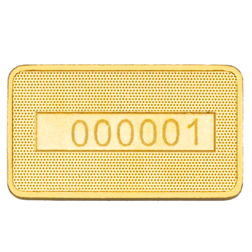 C.Hafner 2g Minted Gold Bar