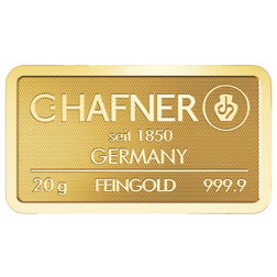 C.Hafner 20g Minted Gold Bar