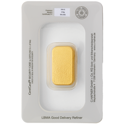 C.Hafner 250g Cast Gold Bar