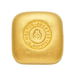 C.Hafner 1oz Cast Gold Bar