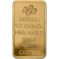 PAMP Suisse Fortuna 1/2oz Gold Bar