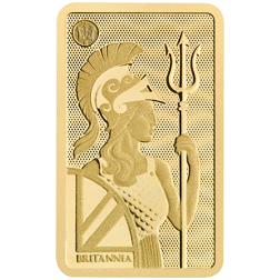 コレクション THE  MINT 1g Gold Bar The Royal Mint Secure Britannia 1g Gold Bar | 1g Gold Bars
