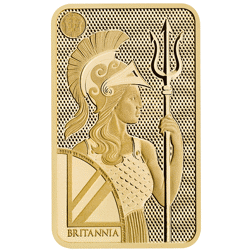 The Royal Mint Secure Britannia 10g Gold Bar