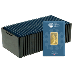 The Royal Mint Secure Britannia 20g Gold Bar