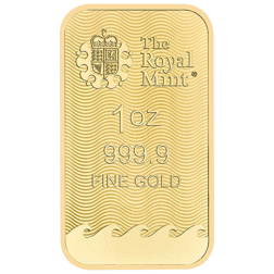 The Royal Mint Secure Britannia 1oz Gold Bar