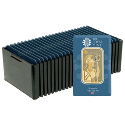 The Royal Mint Secure Britannia 50g Gold Bar