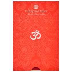 Pre-Owned The Royal Mint 'Om' 1g Gold Bar