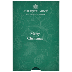 Pre-Owned The Royal Mint Christmas Tree 5g Gold Bar