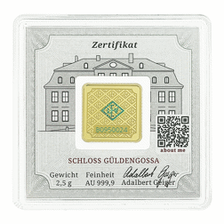 Pre-Owned Geiger Edelmetalle 2.5g Gold Bar