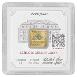 Pre-Owned Geiger Edelmetalle 1g Gold Bar