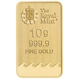 Pre-Owned The Royal Mint Secure Britannia 10g Gold Bar
