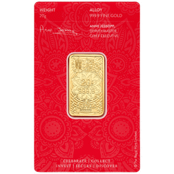 Pre-Owned The Royal Mint Lakshmi 20g Gold Bar
