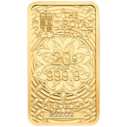 Pre-Owned The Royal Mint Lakshmi 20g Gold Bar