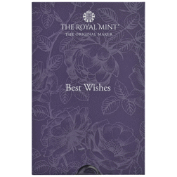 Pre-Owned The Royal Mint Britannia 'Best Wishes' 1g Gold Bar