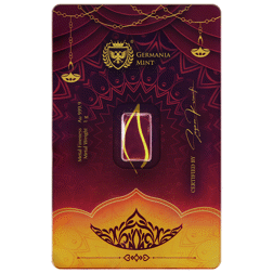 Germania Mint 1g Diwali Minted Gold Bar