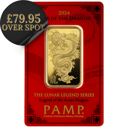 2024 PAMP Lunar Legends Year of the Azure Dragon 1oz Gold Bar