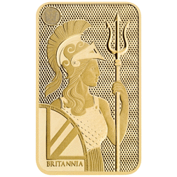 Pre-Owned The Royal Mint Secure Britannia 5g Gold Bar