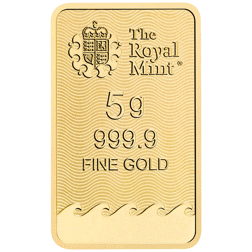 Pre-Owned The Royal Mint Secure Britannia 5g Gold Bar