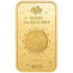 2026 PAMP Lunar Legends 1,000 Mile Horse 1oz Gold Bar