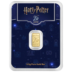 Harry Potter 25th Anniversary 0.5g Gold Bar