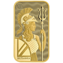 Pre-Owned The Royal Mint Secure Britannia 100g Gold Bar