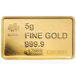 Pre-Owned PAMP America The Free Statue of Liberty 5g Gold Bar