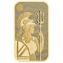 Pre-Owned The Royal Mint Secure Britannia 50g Gold Bar