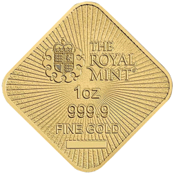 The Royal Mint UK Britannia and Liberty 1oz Gold Bar